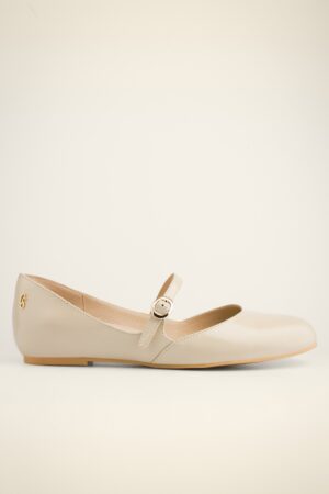 Bronte Ballerinas in Creme