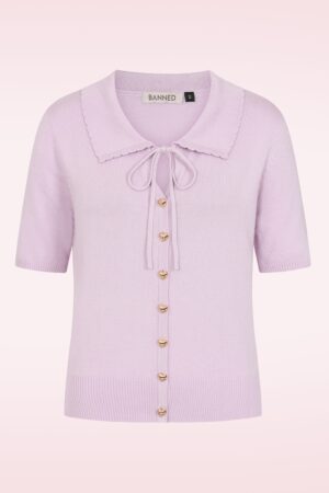 Doris Strickjacke in hellem Lavendel