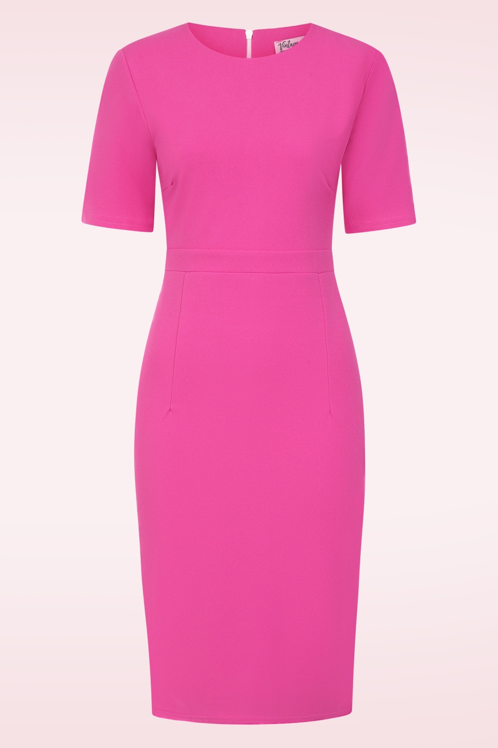 Exklusiv bei Topvintage ~ Fiona Bleistiftkleid in Pink