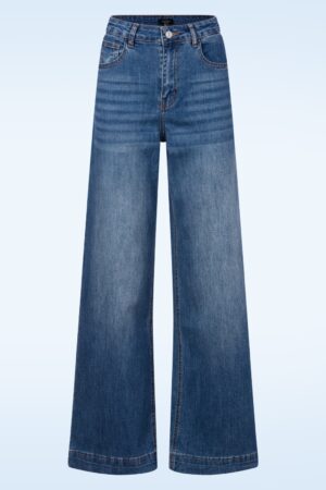 Fernanda Jeans in Mittelblau