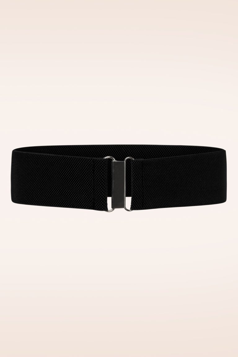 Gloria Stretch Gürtel in Schwarz