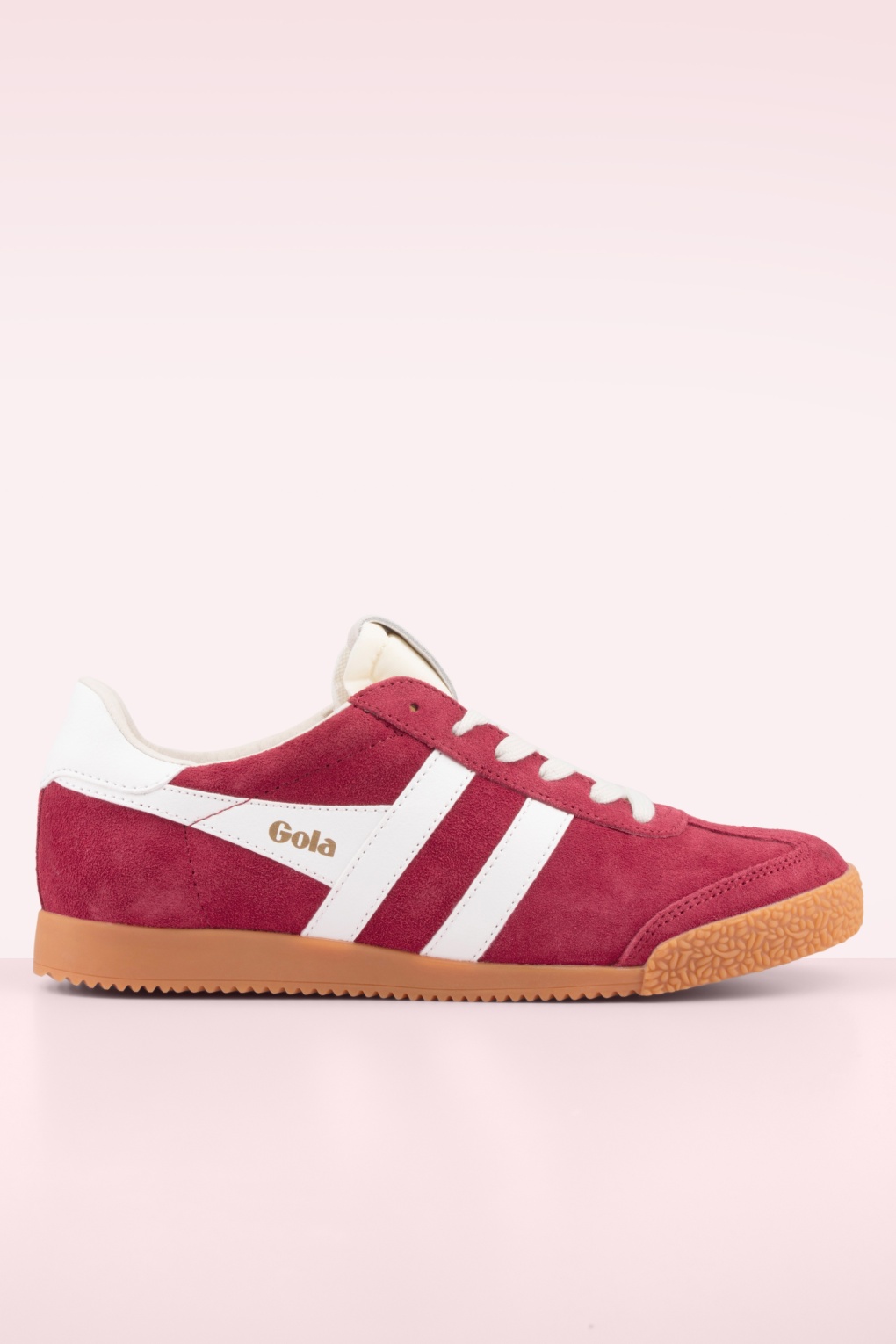 Gola Elan Wildleder Sneaker in Rot