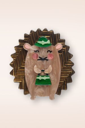 Harriet the Hedgehog Brosche