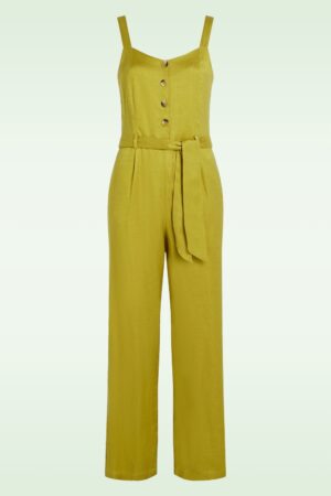 Ines Cameron Jumpsuit in Kresse Gelb