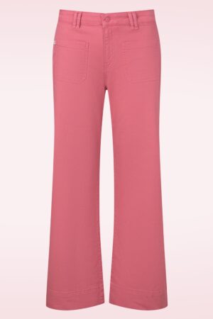 Maureen Weite Hose in Rosa