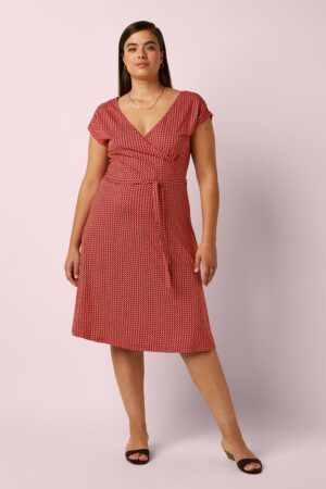 Mira Bora Bora Kleid in Chilirot