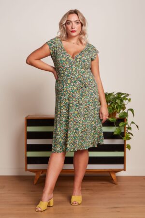 Mira Mouche Kleid in Simply Grün