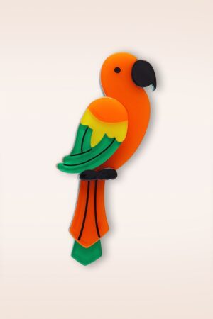 Pancha's Parrot Brosche