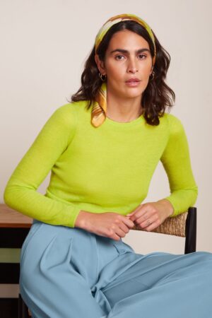 Peaches Satin Schal in Inka Gold