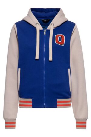 QueenKerosin Collegejacke Kitten Sport Club (1-St) mit Kapuze