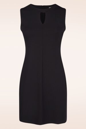 Sammi A-Linien Kleid in Schwarz