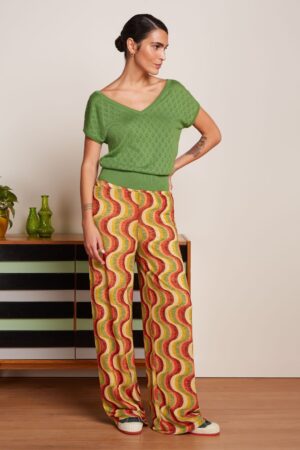 Sara Jiggy Hose in Multi.