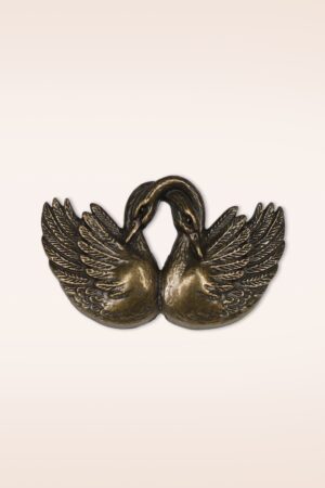 Schwanweste Clip in Bronze