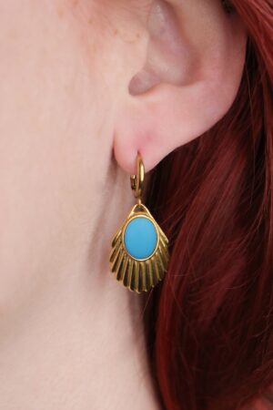 Venus Ohrringe in Türkis