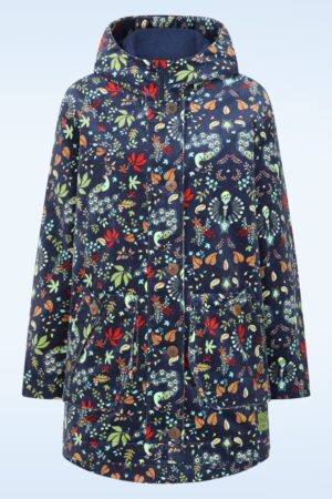 Woodland Walker Kurzmantel in Maze of Peacocks