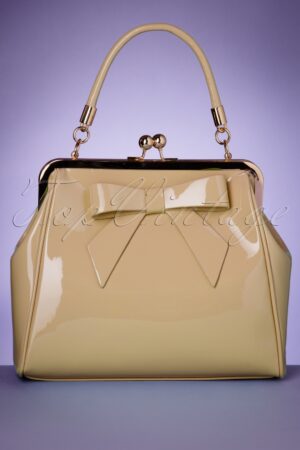 American Vintage Lack-Tasche in Beige