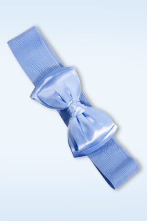 Bella Bow Gürtel in kornblumenblau