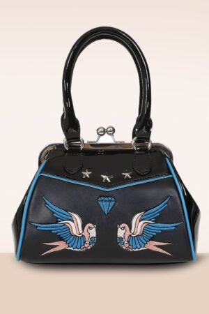 Die Swallows Return Handtas in Schwarz