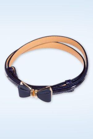 Ocean Avenue Schleifengürtel in Mitternachtsblau