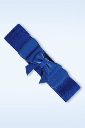 Play It Right Schleifengürtel in Königsblau