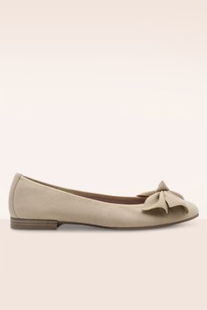 Sahara Chic Ballerinas in hellem Taupe