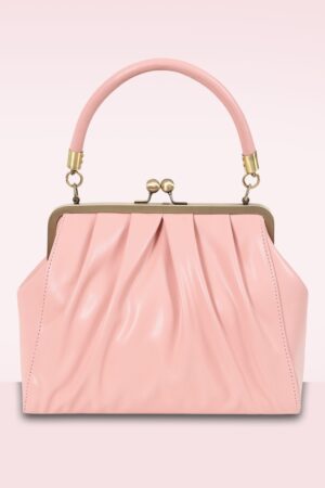 Scarlett Bügeltasche in Puderrosa