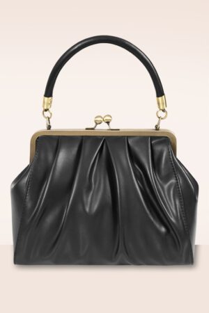 Scarlett Bügeltasche in Schwarz