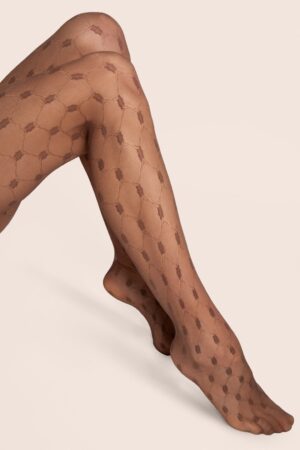 Serafina Strumpfhose in Schokoladenbraun