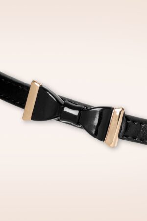 Summer Love Bow Gürtel in Schwarz