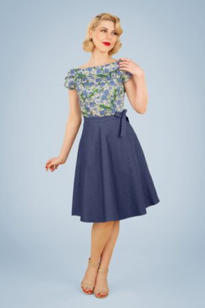 Sweet Sail Wrap Swing Rock in Jeansblau