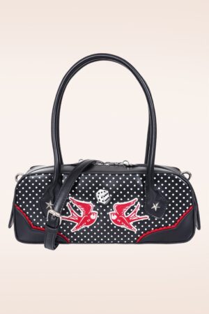 Viva Las Vegas Handtasche in Schwarz