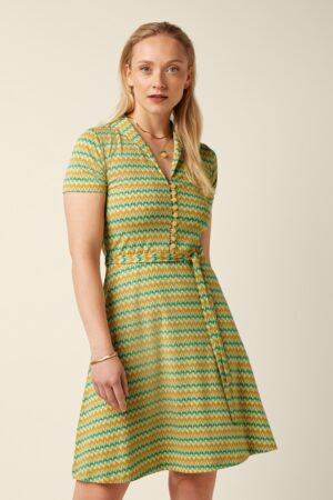Emmy Saro Kleid in Frühlingsgelb