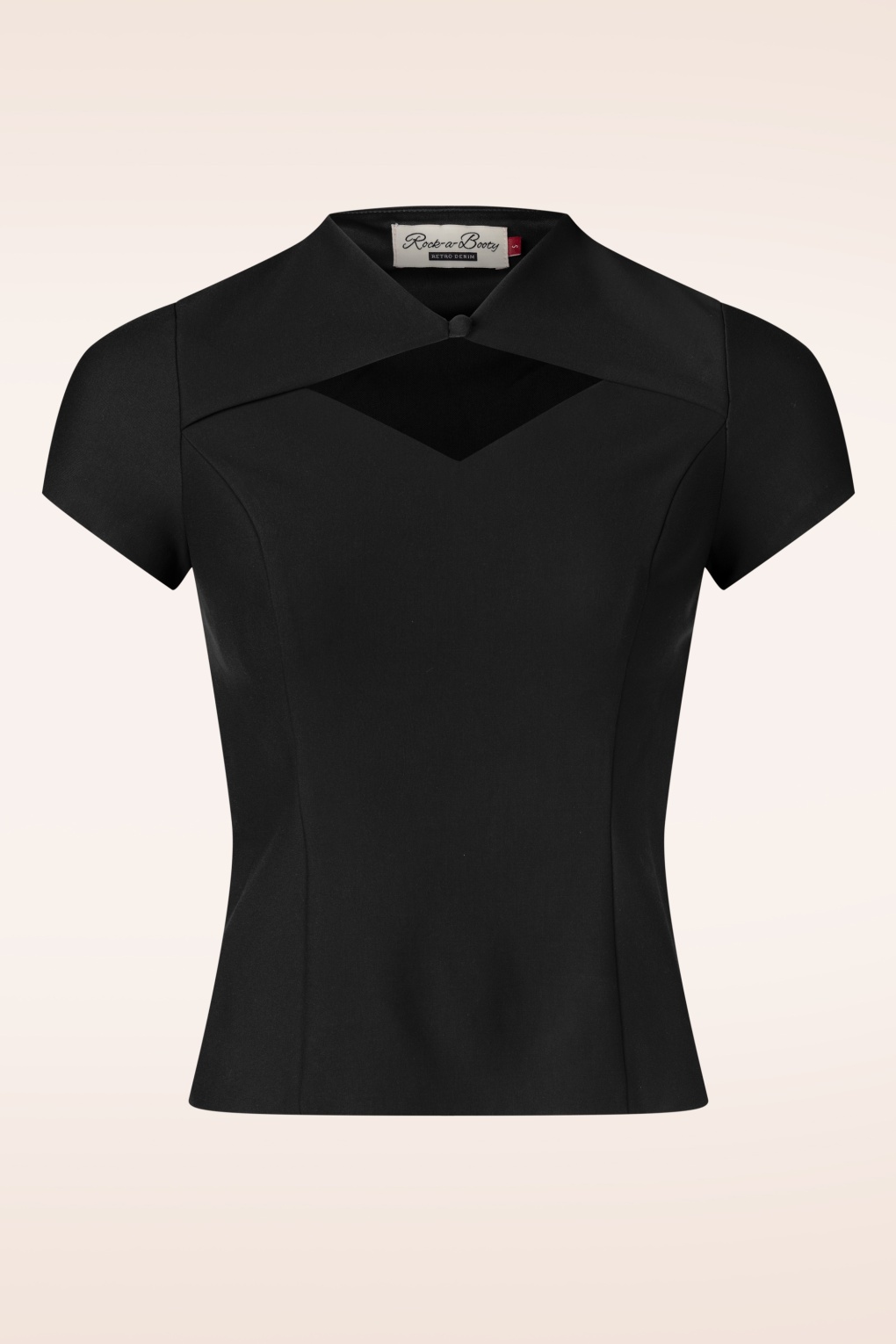 Exklusiv bei Topvintage ~ Lena Oberteil in Schwarz