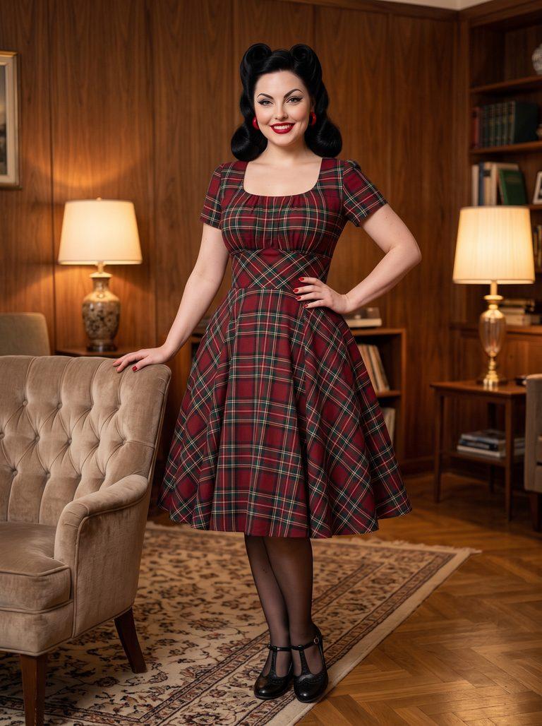 Tartan Twist: Mona’s Cozy Autumn Heritage